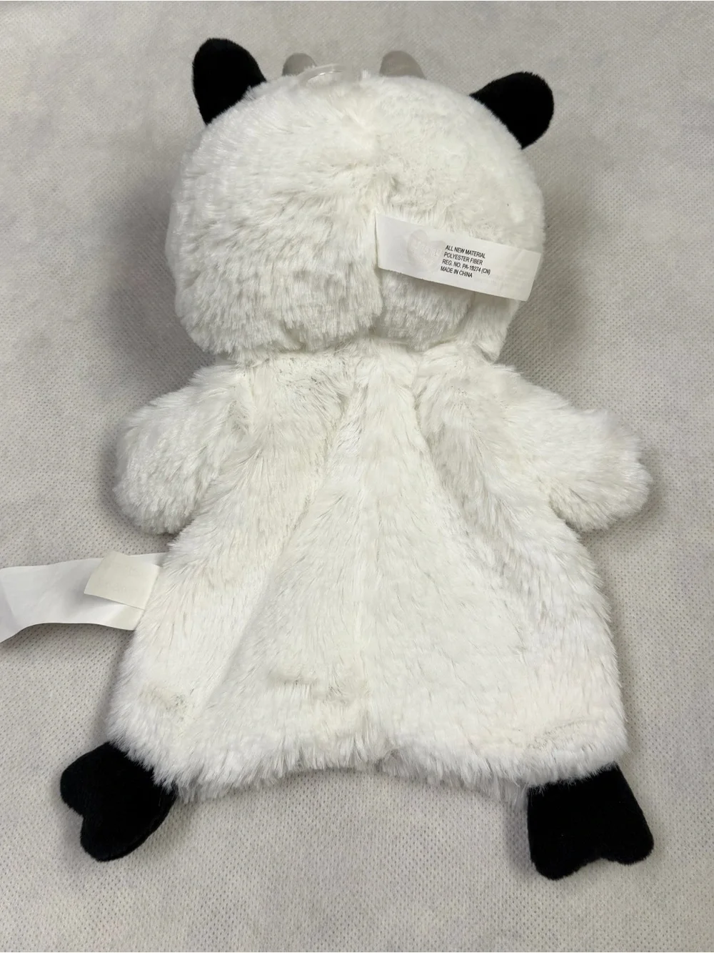 Parent's Choice Brand Plush Cow Lovely Baby Security Blanket 6x10”
